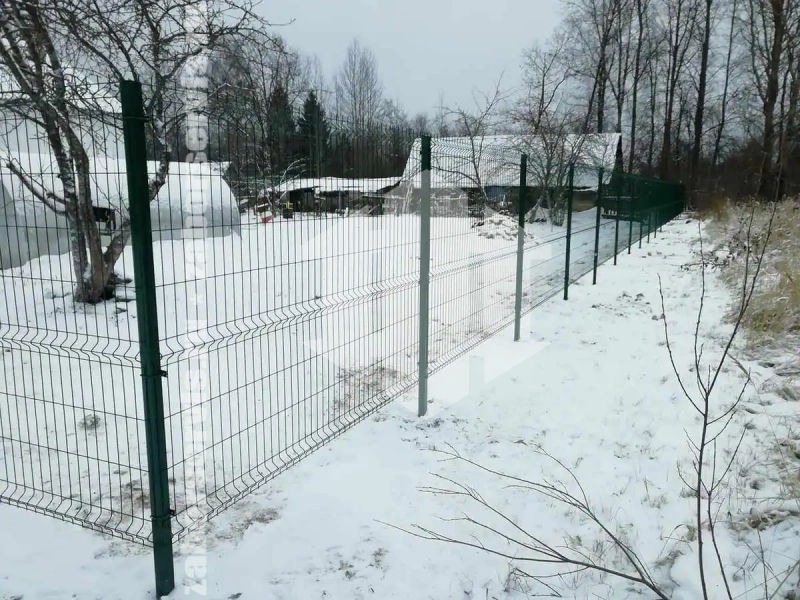 Забор из сетки гиттер 82 метра