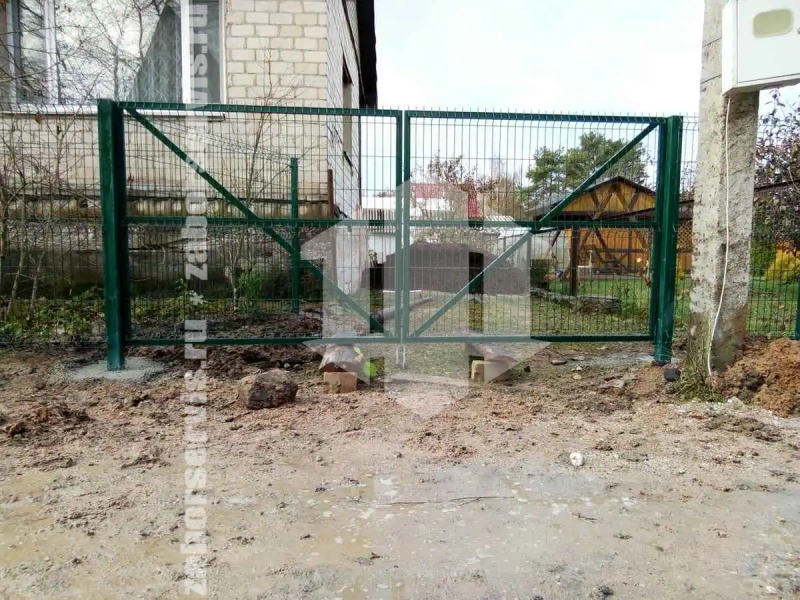 Секционный 3D забор 80 метров